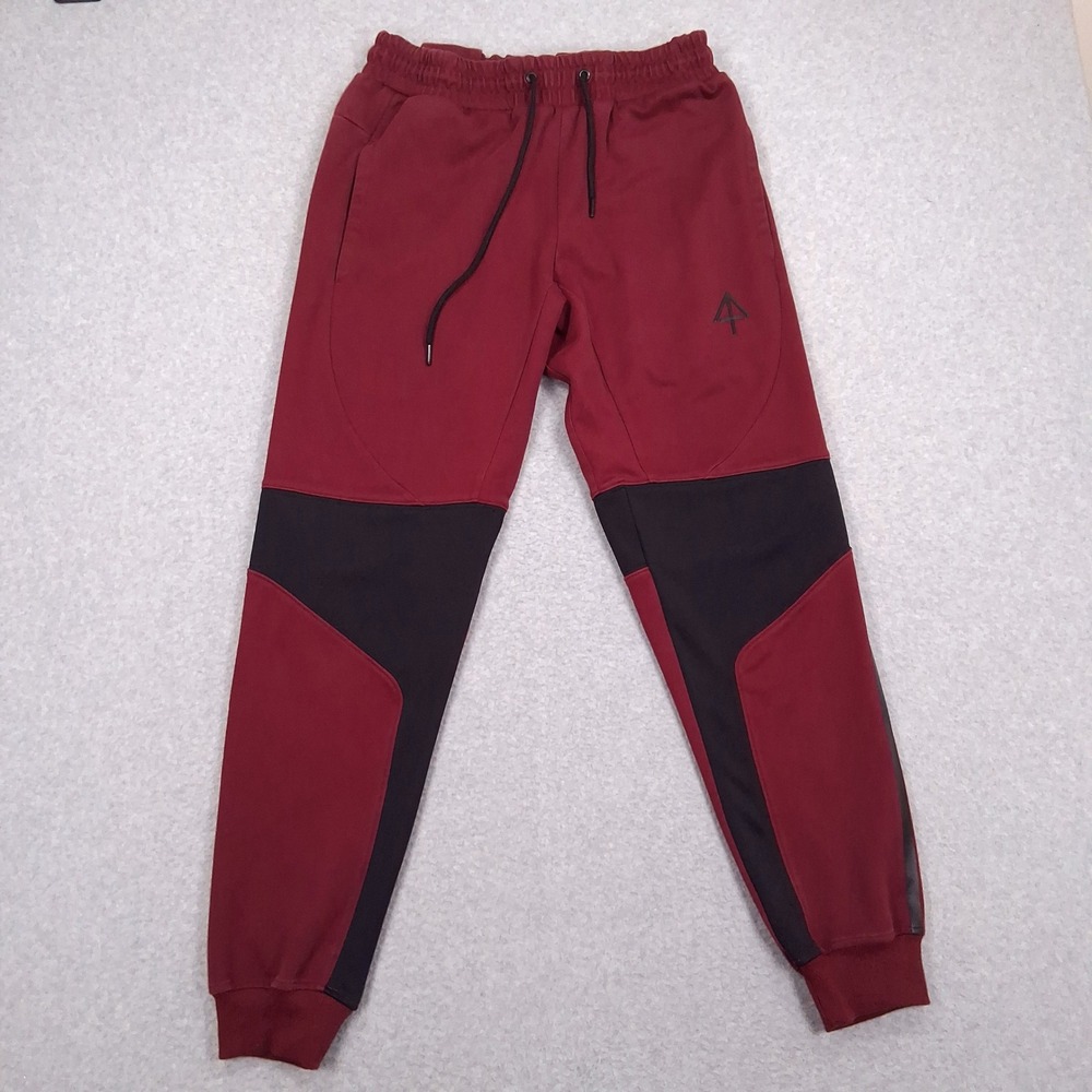 Arrowhead Tactical Carrier Joggers Mens Large Burgundy Sweatpants Conceal Carry